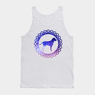 Galaxy dog Tank Top